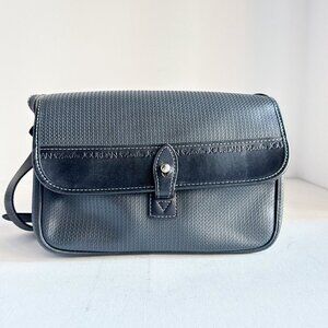 Vintage Charles Jourdan Sportif Textured Rectangular Crossbody Bag